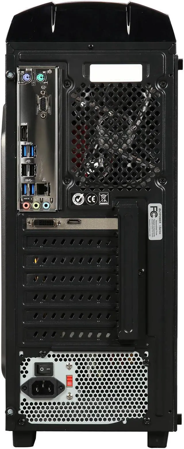 Alt view image 9 of 10 - iBUYPOWER Desktop Computer NE8210A AMD Ryzen 3 1200 8GB DDR4 1TB HDD AMD Radeon RX 550 Windows 10 Home 64-Bit