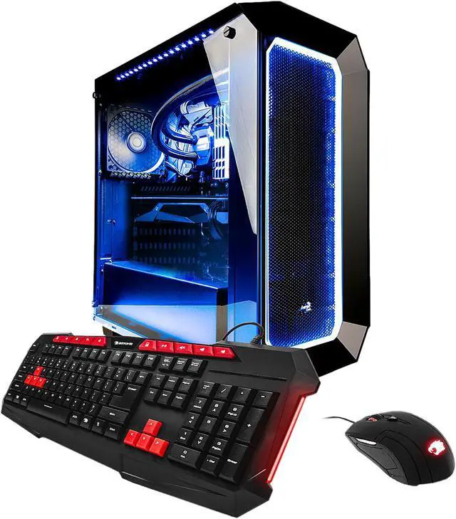 Main image of iBUYPOWER Desktop Computer NE730KACi Intel Core i7 7th Gen 7700K (4.20 GHz) 32 GB DDR4 1 TB HDD 480 GB SSD NVIDIA GeForce GTX 1080 Windows 10 Home 64-Bit