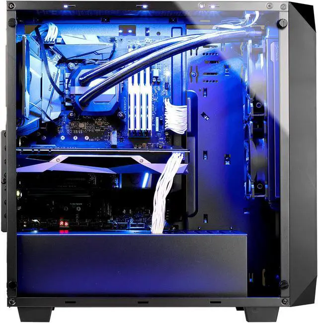 Alt view image 3 of 11 - iBUYPOWER Desktop Computer NE730KACi Intel Core i7 7th Gen 7700K (4.20 GHz) 32 GB DDR4 1 TB HDD 480 GB SSD NVIDIA GeForce GTX 1080 Windows 10 Home 64-Bit