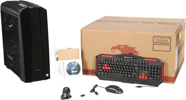 Alt view image 11 of 11 - iBUYPOWER Desktop Computer NE7702OPi Intel Core i7-7700K 16GB DDR4 2TB HDD 16 GB Optane Memory GeForce GTX 1070 Windows 10 Home 64-Bit