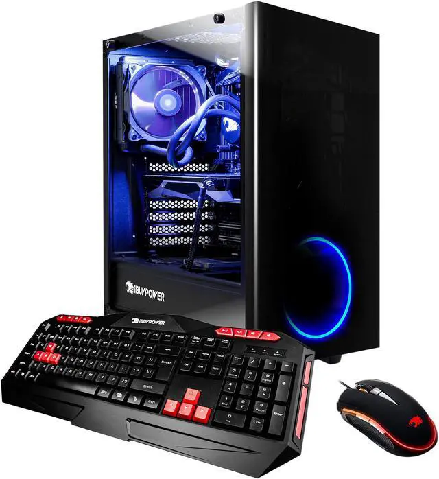 Main image of iBUYPOWER Battlebox Essential Desktop Computer NE8440Ki Intel Core i7-8700K 16GB DDR4 1TB HDD 240GB SSD GeForce GTX 1060 Windows 10 Home 64-Bit