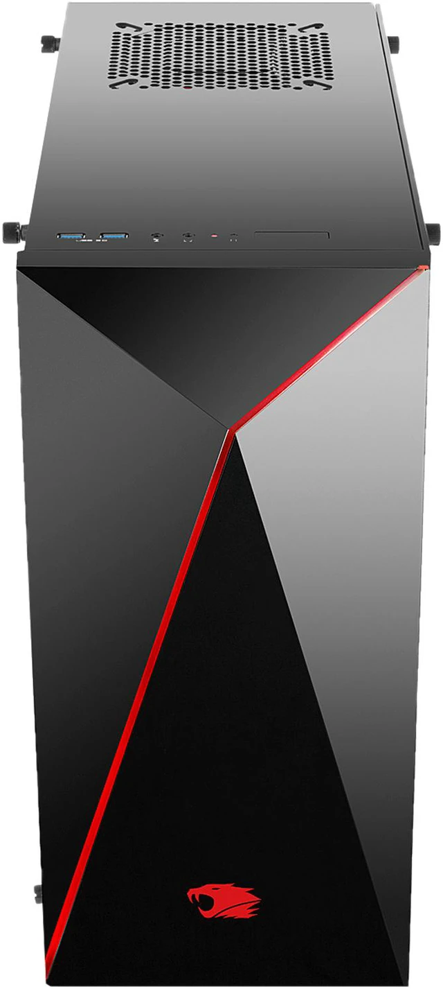 Alt view image 4 of 6 - iBUYPOWER Desktop Computer NE8470i Intel Core i7-8700 16GB DDR4 1TB HDD 120GB SSD AMD Radeon RX 580 Windows 10 Home 64-Bit