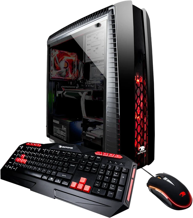 Main image of iBUYPOWER Desktop Computer NE8510i Intel Core i7-8700 8GB DDR4 1TB HDD AMD Radeon RX 580 Windows 10 Home 64-Bit