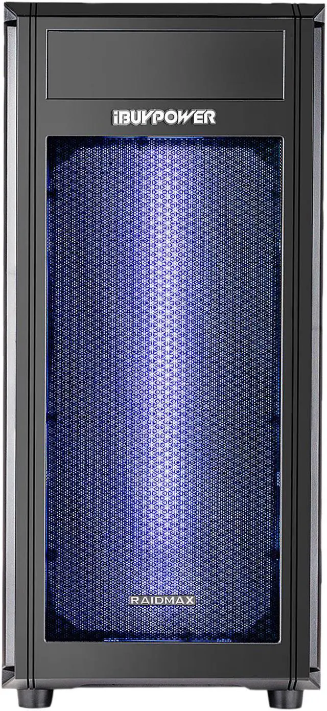 Alt view image 2 of 6 - iBUYPOWER Gaming Desktop AlphaBR15X56 AMD Ryzen 5 1500X 8GB DDR4 1TB HDD 120GB SSD AMD Radeon RX 560 Windows 10 Home 64-Bit