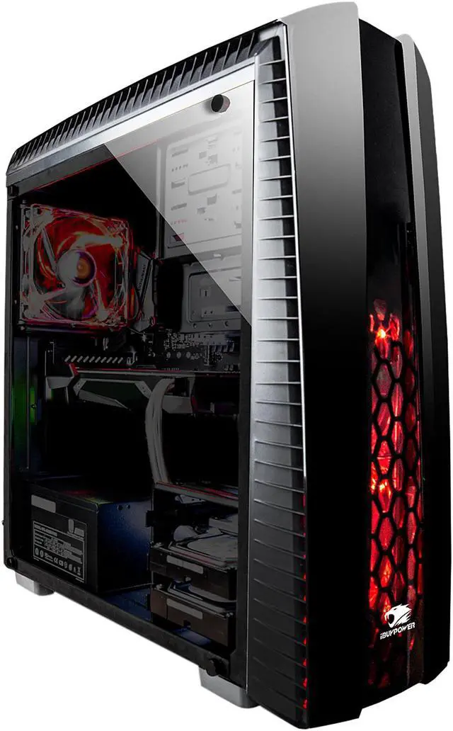Alt view image 3 of 8 - iBUYPOWER Desktop Computer N27B 015iP Intel Core i5+ 8th Gen 8400 (2.80 GHz) 8 GB DDR4 2 TB HDD 16 GB Optane Memory NVIDIA GeForce GTX 1060 Windows 10 Home 64-Bit
