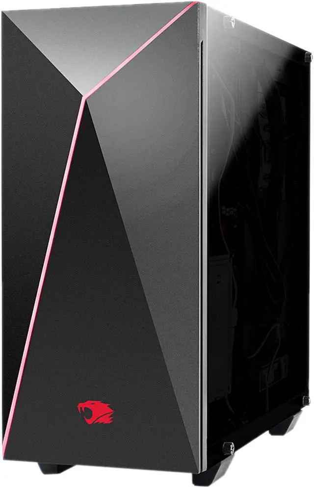 Alt view image 4 of 6 - iBUYPOWER Gaming Desktop Slate 055A AMD Ryzen 7 2700X 16GB DDR4 1TB HDD 240GB SSD GeForce RTX 2070 Windows 10 Home 64-bit