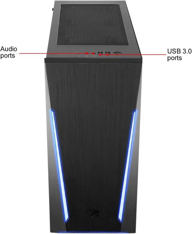 Alt view image 6 of 8 - iBUYPOWER Gaming Desktop Trace2 97K80 Intel Core i7-9700K 32GB DDR4 2TB HDD 480GB SSD GeForce RTX 2080 Windows 10 Home 64-bit