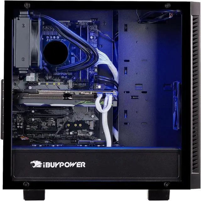 Alt view image 4 of 9 - iBUYPOWER Gaming Desktop Slate2 068i Intel Core i7-9700K 16GB DDR4 1TB SSD GeForce RTX 2060 Windows 10 Home 64-bit