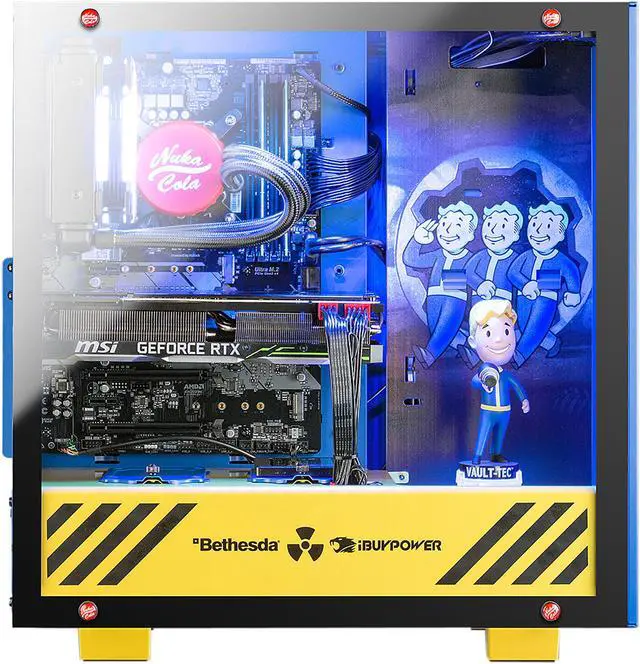 Alt view image 3 of 15 - iBUYPOWER Gaming Desktop Special Edition Gaming Desktop iBP SE Fallout Pro Intel Core i7-8700K 16GB DDR4 1TB SSD GeForce RTX 2080 Windows 10 Home 64-bit
