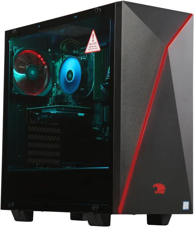 Alt view image 4 of 15 - iBUYPOWER Gaming Desktop Slate 040i Intel Core i5-8400 8GB DDR4 240GB SSD GeForce GTX 1050 Ti Windows 10 Home 64-bit