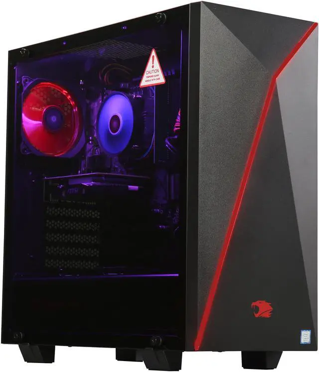 Alt view image 5 of 15 - iBUYPOWER Gaming Desktop Slate 040i Intel Core i5-8400 8GB DDR4 240GB SSD GeForce GTX 1050 Ti Windows 10 Home 64-bit