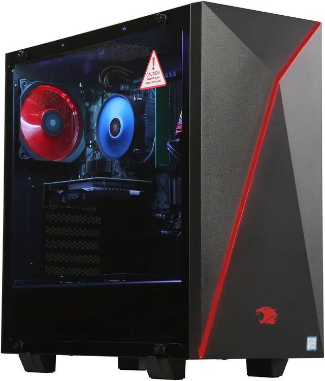 Alt view image 6 of 15 - iBUYPOWER Gaming Desktop Slate 040i Intel Core i5-8400 8GB DDR4 240GB SSD GeForce GTX 1050 Ti Windows 10 Home 64-bit
