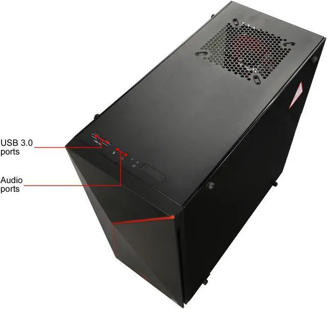 Alt view image 13 of 15 - iBUYPOWER Gaming Desktop Slate 040i Intel Core i5-8400 8GB DDR4 240GB SSD GeForce GTX 1050 Ti Windows 10 Home 64-bit