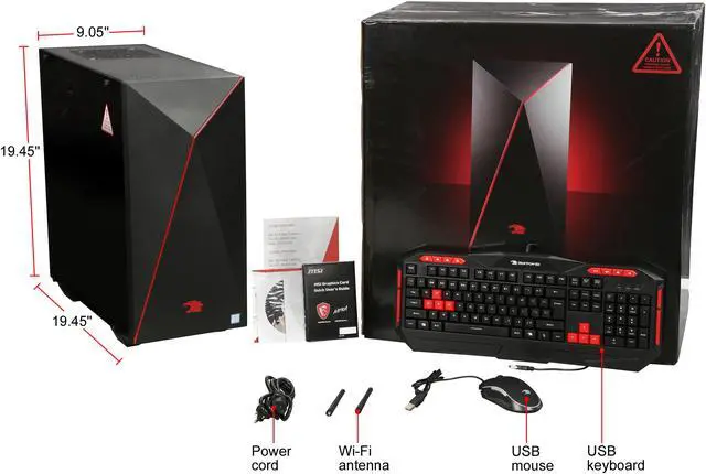 Alt view image 15 of 15 - iBUYPOWER Gaming Desktop Slate 040i Intel Core i5-8400 8GB DDR4 240GB SSD GeForce GTX 1050 Ti Windows 10 Home 64-bit