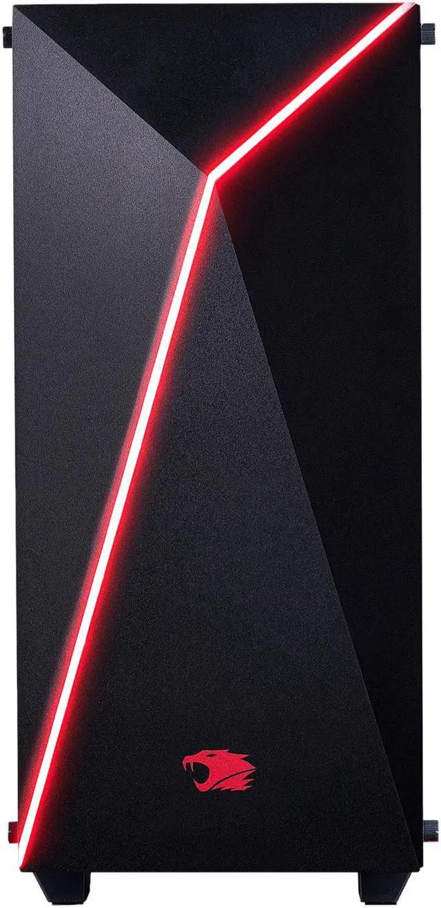 Alt view image 2 of 9 - iBUYPOWER - Gaming Desktop PC - AMD Ryzen 5 3600 (3.60 GHz) NVIDIA GeForce GTX 1660 8 GB DDR4 500 GB SSD Windows 10 Home 64-bit Slate 106AV2