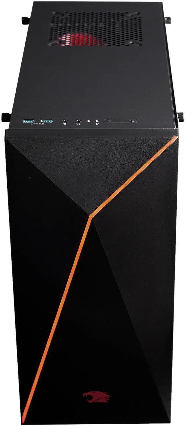 Alt view image 3 of 9 - iBUYPOWER - Gaming Desktop PC - AMD Ryzen 5 3600 (3.60 GHz) NVIDIA GeForce GTX 1660 8 GB DDR4 500 GB SSD Windows 10 Home 64-bit Slate 106AV2