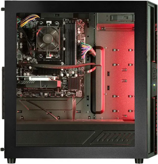 Alt view image 4 of 8 - iBUYPOWER - Gaming Desktop PC - AMD Ryzen 5 3600 (3.60 GHz) NVIDIA GeForce RTX 2060 SUPER 16 GB DDR4 480 GB SSD Windows 10 Home 64-bit AlphaB 3660SA