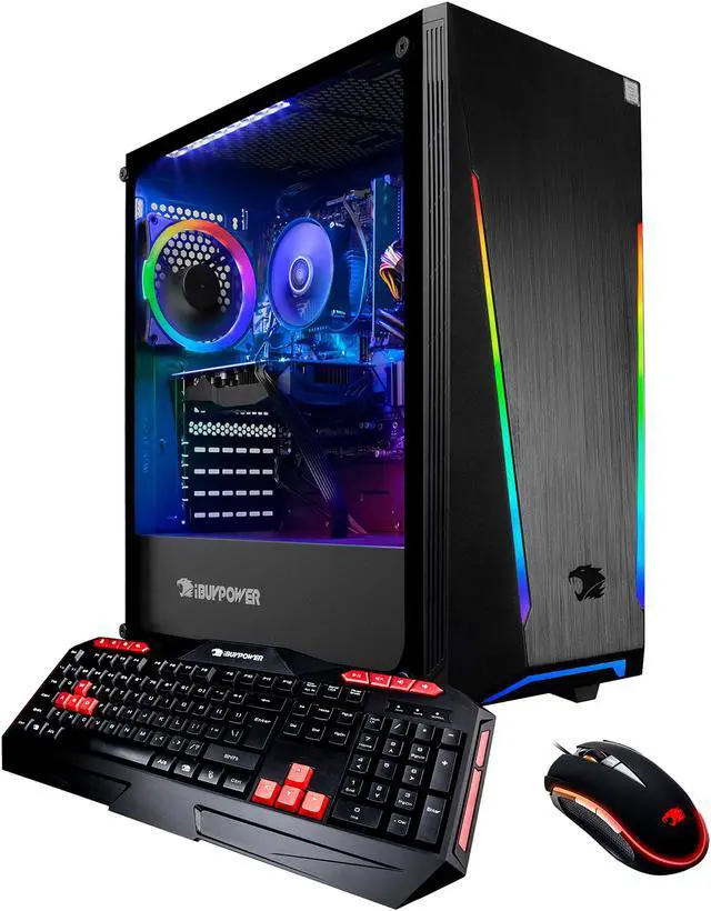 Open Box: iBUYPOWER Gaming Desktop Trace2 Pro131A AMD Ryzen 5 1600 8GB ...