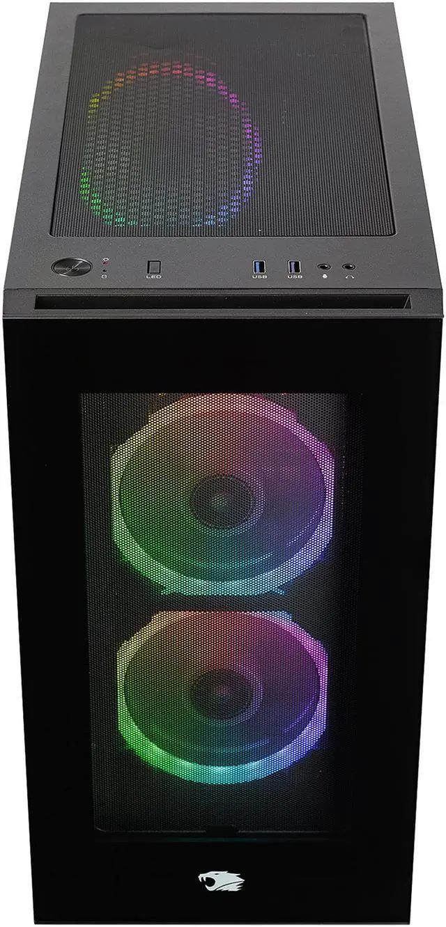 Alt view image 6 of 7 - iBUYPOWER Gaming Desktop EM3GX50i Intel Core i3-10100 8GB DDR4 240GB SSD GeForce GTX 1650 SUPER Windows 10 Home 64-bit
