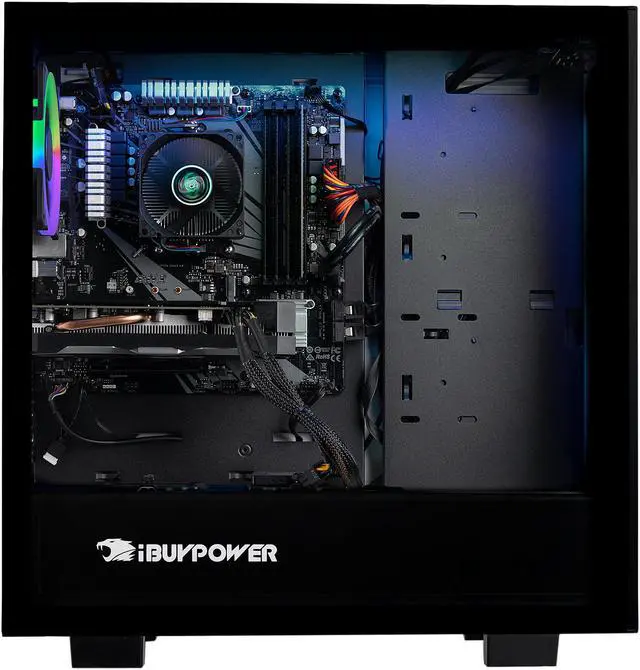 Alt view image 6 of 9 - iBUYPOWER - Ryzen 3 3100 - 8 GB DDR4 - 1 TB HDD - GeForce GT 710 - Windows 10 Home - Desktop PC (ARCB 108AV2)
