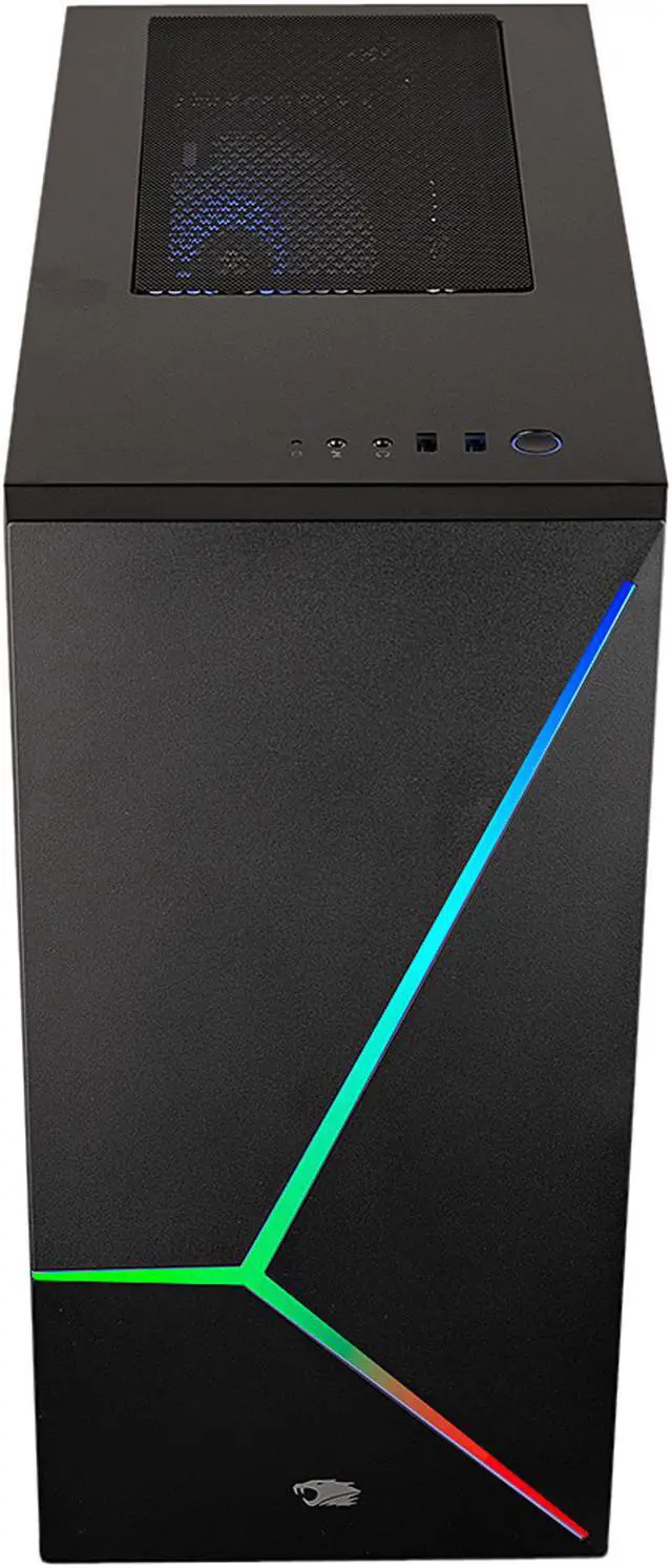 Alt view image 5 of 10 - iBUYPOWER Slate 4 163A - AMD Ryzen 5 3600 - Radeon RX 580 - 16 GB DDR4 - 1 TB HDD - 240 GB SATA SSD - Windows 10 Home - Gaming Desktop