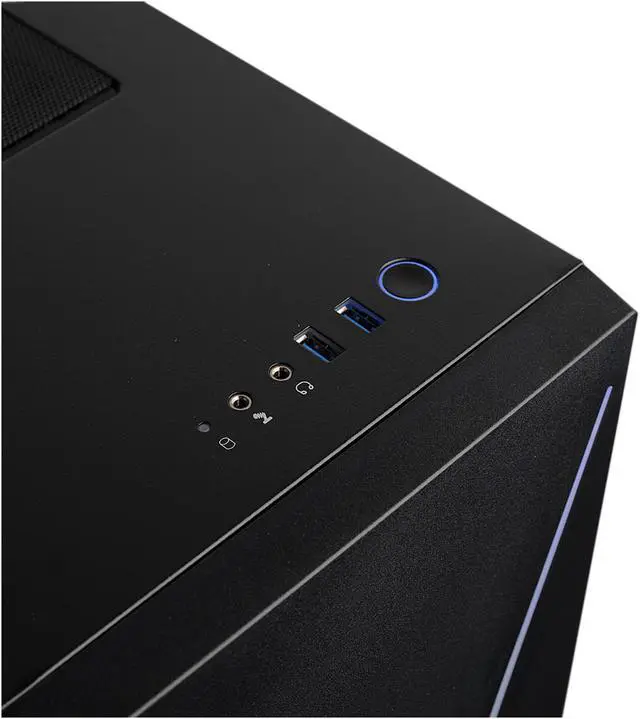 Alt view image 10 of 10 - iBUYPOWER Slate 4 163A - AMD Ryzen 5 3600 - Radeon RX 580 - 16 GB DDR4 - 1 TB HDD - 240 GB SATA SSD - Windows 10 Home - Gaming Desktop