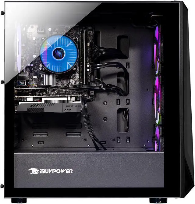 Alt view image 4 of 4 - iBUYPOWER Gaming Desktop Trace4MR179A AMD Ryzen 7 3700X 16GB DDR4 1TB HDD 480GB SSD GeForce RTX 2060 Windows 10 Home 64-bit