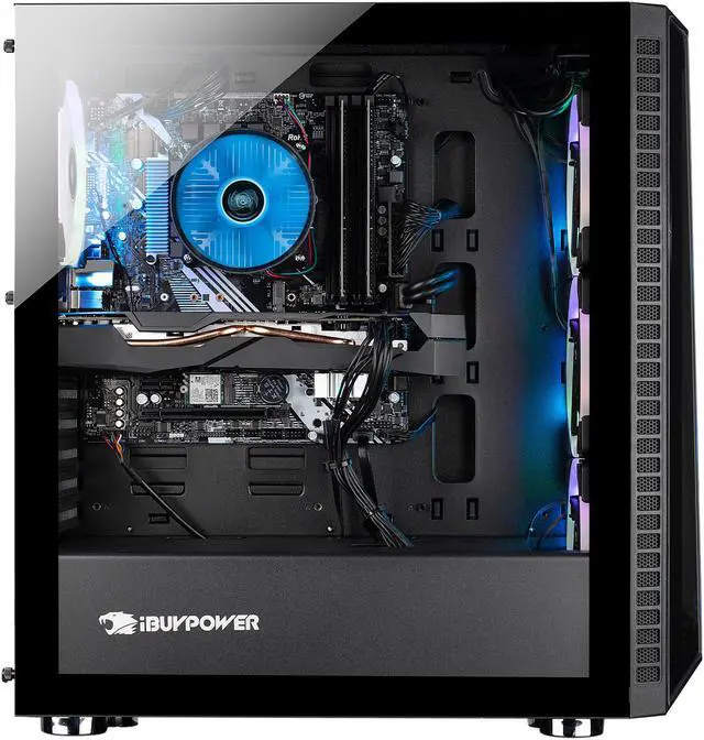 Alt view image 4 of 7 - iBUYPOWER Gaming Desktop PB-BB970-RB Intel Core i7-9700F 16GB DDR4 1TB HDD 480GB SSD GeForce RTX 2060 SUPER Windows 10 Home 64-bit