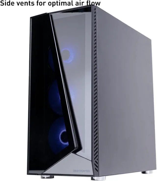 Alt view image 5 of 10 - iBUYPOWER Gaming Desktop SlateMono 239i Intel Core i5-11400F 8GB DDR4 480 GB SATA SSD GeForce GTX 1050 Ti Windows 11 Home 64-bit