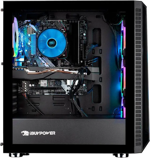 Alt view image 4 of 6 - iBUYPOWER Gaming Desktop PB-BB981-RB Intel Core i5-9400F 8GB DDR4 1TB HDD 240GB SSD GeForce GTX 1650 SUPER Windows 10 Home 64-bit