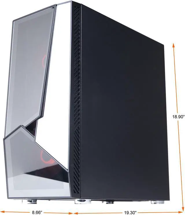 Alt view image 4 of 9 - iBUYPOWER Desktop Computer Slate 5MR 240i Intel Core i3-10105F 8GB DDR4 480 GB SATA SSD NVIDIA GeForce GT 1030 Windows 11 Home 64-bit