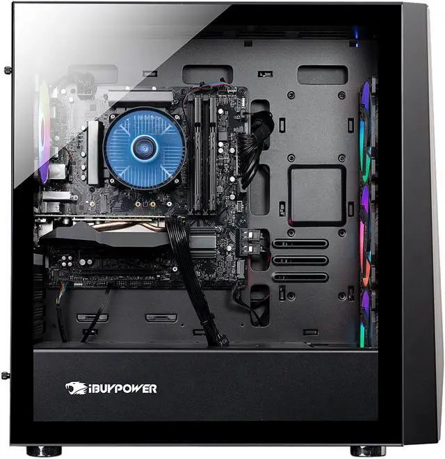 Alt view image 7 of 9 - iBUYPOWER Gaming Desktop TraceMR 262i Intel Core i5-12400F 16GB DDR4 1TB HDD 480GB SSD GeForce RTX 3060 Windows 11 Home 64-bit