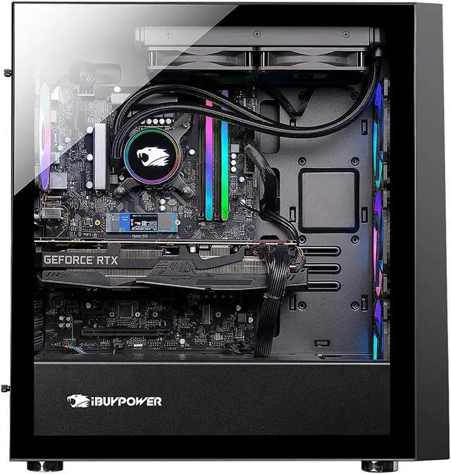 Alt view image 5 of 6 - iBUYPOWER Gaming Desktop SlateMono237i Intel Core i7-12700KF 16GB DDR4 1 TB NVMe SSD GeForce RTX 3070 Ti Windows 11 Pro 64-bit