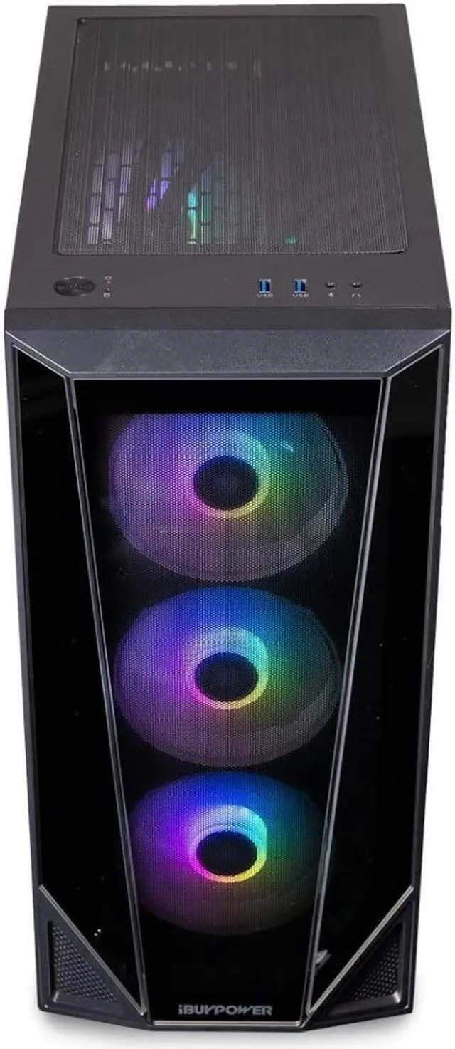 Alt view image 4 of 4 - iBUYPOWER Gaming Desktop PB-TRACEMR9340-RB AMD Ryzen 5 3600 8GB DDR4 256GB SSD AMD Radeon RX 5500 XT