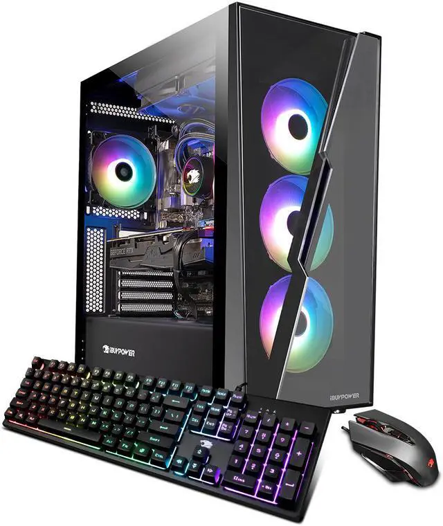 Main image of iBUYPOWER Gaming Desktop SlateHako299i 13900KF 32GB DDR4 1TB NVMe SSD SSD GeForce RTX 3080 Windows 11 Home