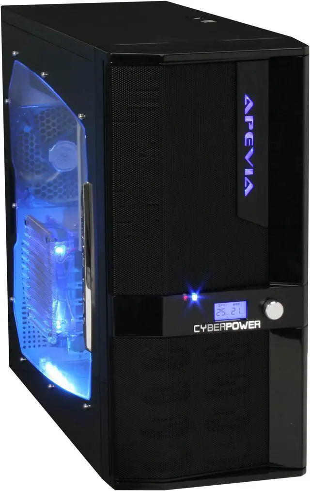 Alt view image 2 of 14 - CyberpowerPC Desktop PC Gamer Ultra 7200 6000+ 2GB DDR2 500GB HDD NVIDIA GeForce 8600 GT Windows Vista Home Premium