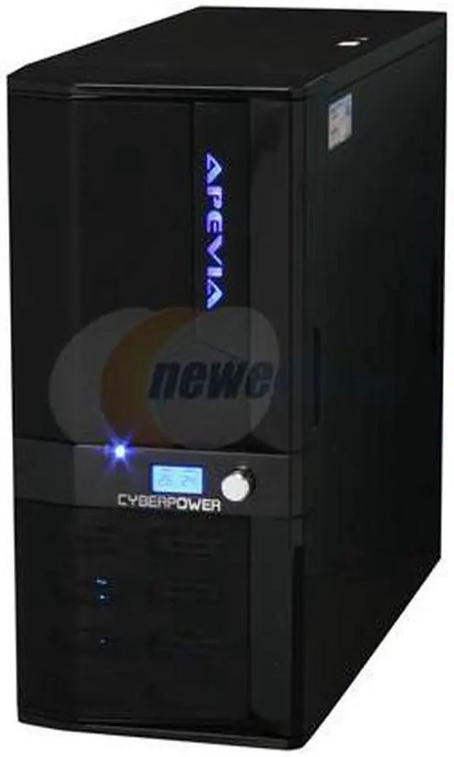 Alt view image 4 of 14 - CyberpowerPC Desktop PC Gamer Ultra 7200 6000+ 2GB DDR2 500GB HDD NVIDIA GeForce 8600 GT Windows Vista Home Premium