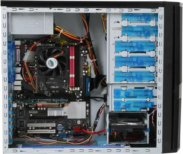 Alt view image 9 of 14 - CyberpowerPC Desktop PC Gamer Ultra 7200 6000+ 2GB DDR2 500GB HDD NVIDIA GeForce 8600 GT Windows Vista Home Premium