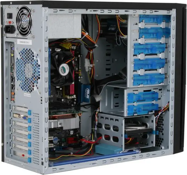 Alt view image 8 of 14 - CyberpowerPC Desktop PC Gamer Ultra 7200 6000+ 2GB DDR2 500GB HDD NVIDIA GeForce 8600 GT Windows Vista Home Premium