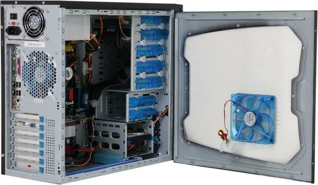 Alt view image 7 of 14 - CyberpowerPC Desktop PC Gamer Ultra 7200 6000+ 2GB DDR2 500GB HDD NVIDIA GeForce 8600 GT Windows Vista Home Premium