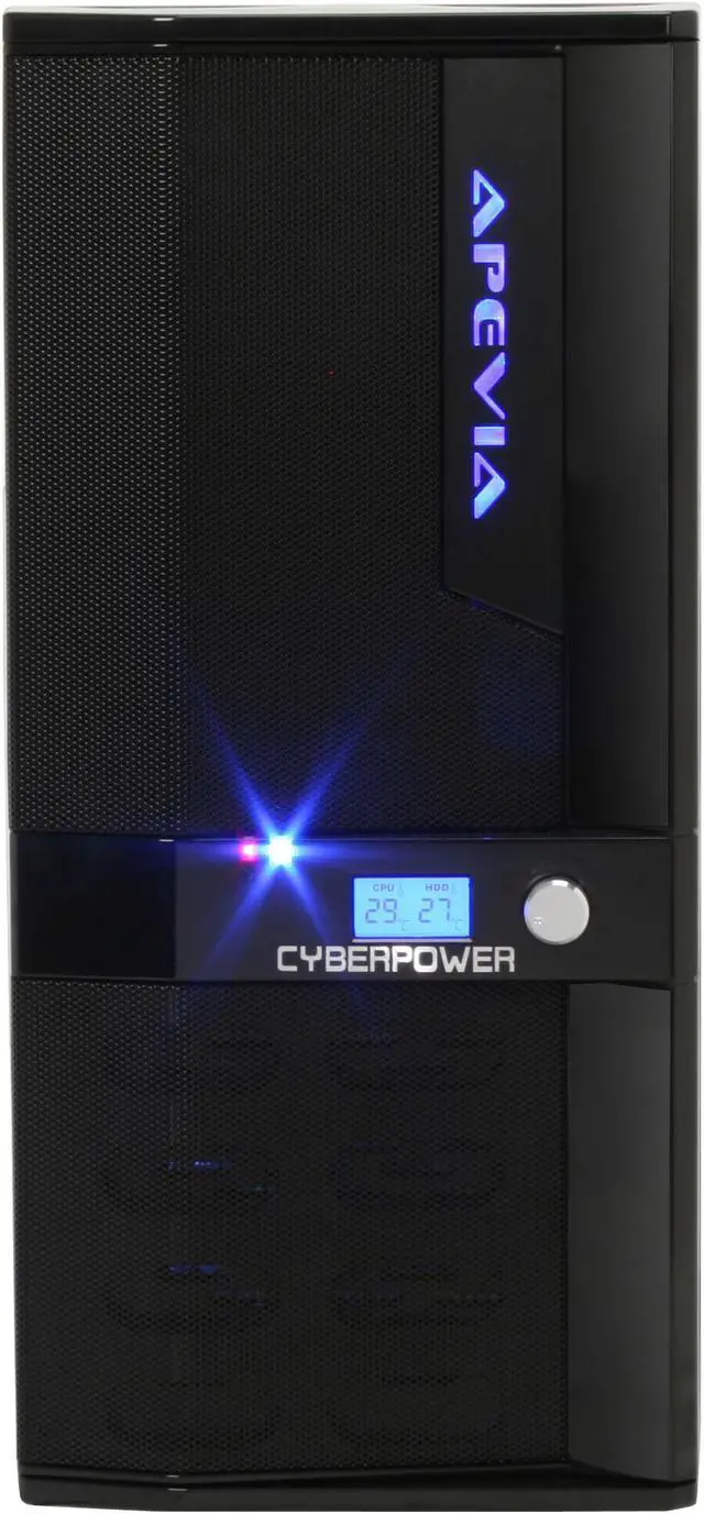 Alt view image 3 of 14 - CyberpowerPC Desktop PC Gamer Ultra 7200 6000+ 2GB DDR2 500GB HDD NVIDIA GeForce 8600 GT Windows Vista Home Premium