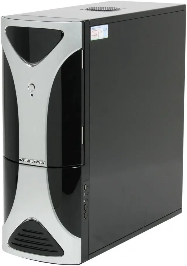 Alt view image 3 of 20 - CyberpowerPC Desktop PC Gamer Infinity 8300 Intel Core 2 Duo E6850 2GB DDR2 500GB HDD Dual NVIDIA GeForce 8600 GT Windows Vista Home Premium 64-bit