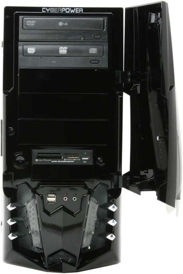 Alt view image 5 of 19 - CyberpowerPC Desktop PC Gamer Infinity 7500 Intel Core 2 Duo E6750 2GB DDR2 500GB HDD NVIDIA GeForce 8800 GT Windows Vista Home Premium