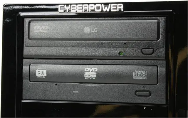 Alt view image 6 of 19 - CyberpowerPC Desktop PC Gamer Infinity 7500 Intel Core 2 Duo E6750 2GB DDR2 500GB HDD NVIDIA GeForce 8800 GT Windows Vista Home Premium