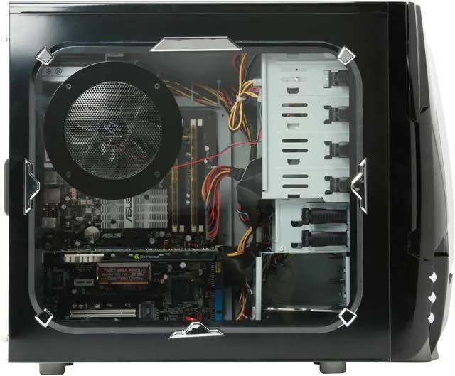 Alt view image 9 of 19 - CyberpowerPC Desktop PC Gamer Infinity 7500 Intel Core 2 Duo E6750 2GB DDR2 500GB HDD NVIDIA GeForce 8800 GT Windows Vista Home Premium