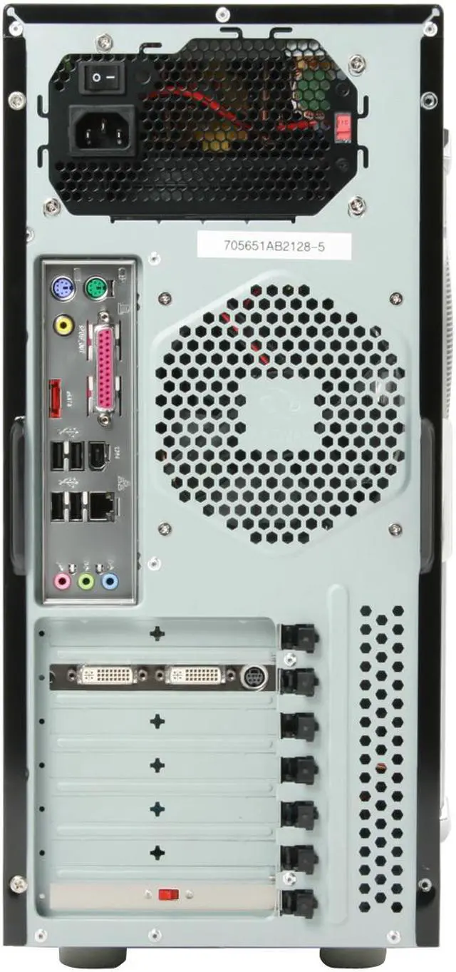Alt view image 16 of 19 - CyberpowerPC Desktop PC Gamer Infinity 7500 Intel Core 2 Duo E6750 2GB DDR2 500GB HDD NVIDIA GeForce 8800 GT Windows Vista Home Premium