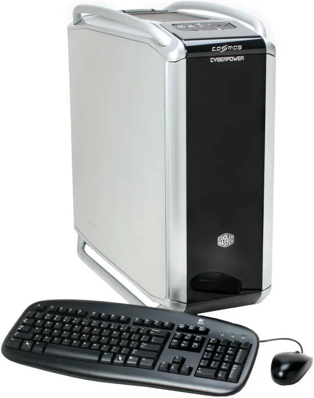 Main image of CyberpowerPC Desktop PC Gamer Infinity 9310 Intel Core 2 Quad Q6600 4GB DDR2 500GB HDD Dual NVIDIA GeForce 8800 GT Windows Vista Ultimate 64-bit