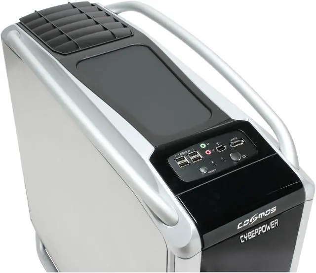 Alt view image 4 of 20 - CyberpowerPC Desktop PC Gamer Infinity 9310 Intel Core 2 Quad Q6600 4GB DDR2 500GB HDD Dual NVIDIA GeForce 8800 GT Windows Vista Ultimate 64-bit