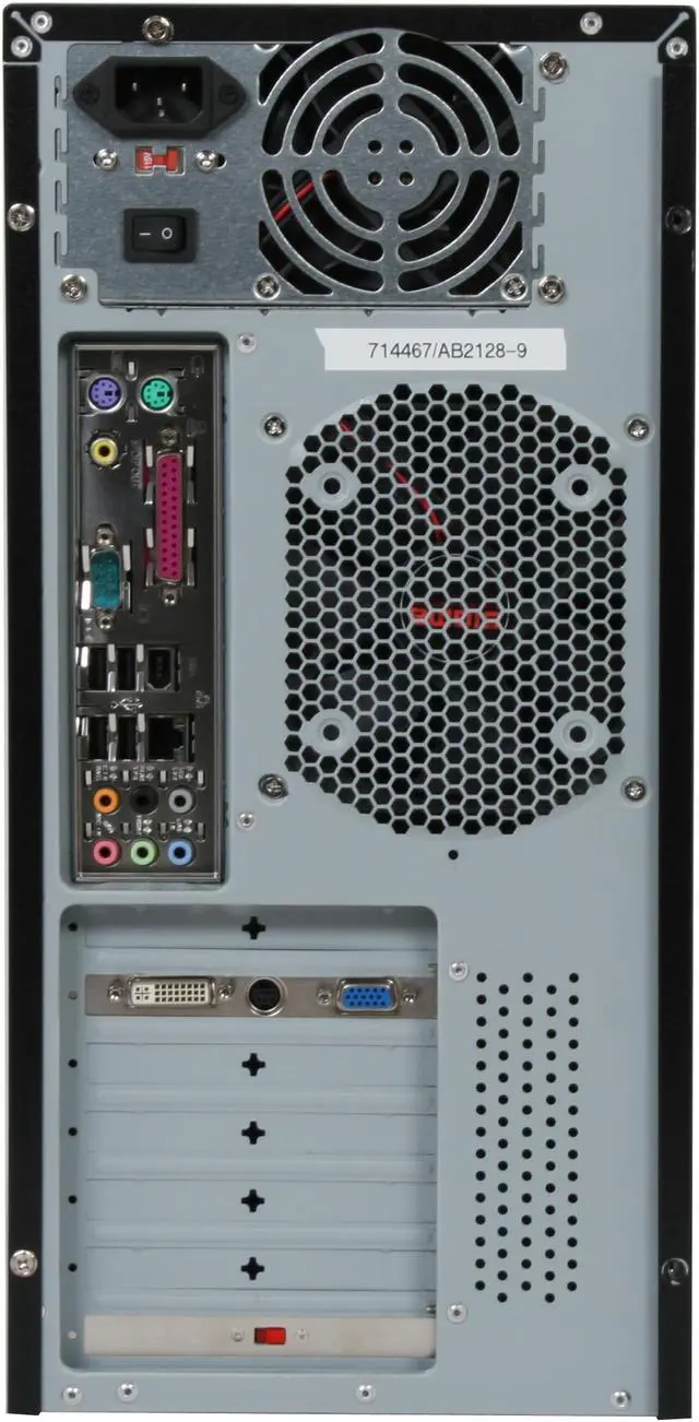 Alt view image 11 of 17 - CyberpowerPC Desktop PC Gamer Ultra 5210 5200+ 1GB DDR2 250GB HDD NVIDIA GeForce 8400 GS Windows Vista Home Premium