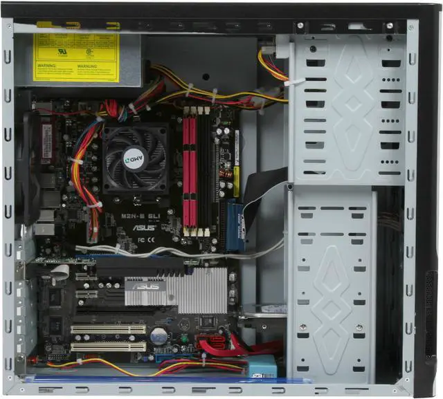 Alt view image 13 of 17 - CyberpowerPC Desktop PC Gamer Ultra 5210 5200+ 1GB DDR2 250GB HDD NVIDIA GeForce 8400 GS Windows Vista Home Premium